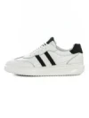 Pantofi Sport Barbati din piele naturala 02-208 WHITE-BLACK | ADVANCER