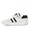 Pantofi Sport Barbati din piele naturala 02-208 WHITE-BLACK | ADVANCER