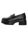 Pantofi Casual Dama din piele naturala 90-55 BLACK | ADVANCER