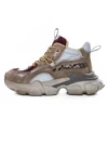 Pantofi Sport Dama din piele naturala Y5797-1 APRICOT-WINE | ADVANCER
