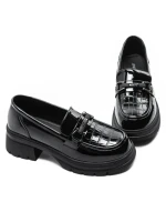 Pantofi Casual Dama din piele naturala TP6830-1 BLACK | ADVANCER