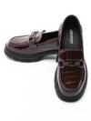 Pantofi Casual Dama din piele naturala TP6830-1 WINE | ADVANCER
