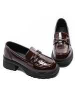 Pantofi Casual Dama din piele naturala TP6830-1 WINE | ADVANCER
