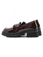Pantofi Casual Dama din piele naturala TP6830-1 WINE | ADVANCER