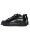Pantofi Casual Barbati din piele naturala A921-1 BLACK | ADVANCER