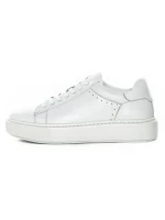 Pantofi Casual Barbati din piele naturala A921-1 WHITE | ADVANCER