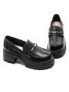 Pantofi Casual Dama din piele naturala 109-A1 BLACK | ADVANCER