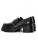 Pantofi Casual Dama din piele naturala 109-A1 BLACK | ADVANCER