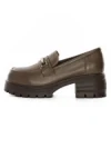 Pantofi Casual Dama din piele naturala 109-A1 KHAKI | ADVANCER