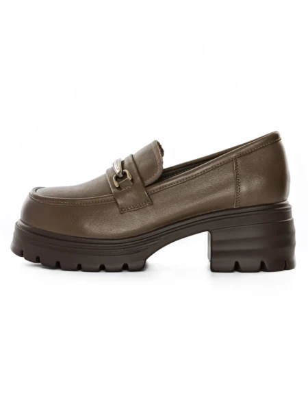 Pantofi Casual Dama din piele naturala 109-A1 KHAKI | ADVANCER