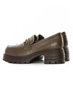 Pantofi Casual Dama din piele naturala 109-A1 KHAKI | ADVANCER