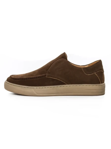 Mocasini Barbati din piele naturala 02-203 COFFEE | ADVANCER
