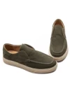 Mocasini Barbati din piele naturala 02-203 GREEN | ADVANCER