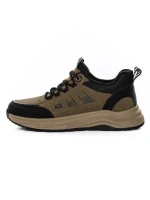Pantofi Sport Barbati din piele naturala E90002 KHAKI | ADVANCER