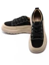 Pantofi Sport Dama din piele naturala 70108-2 BLACK | ADVANCER