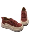 Pantofi Sport Dama din piele naturala 70108-2 RED | ADVANCER