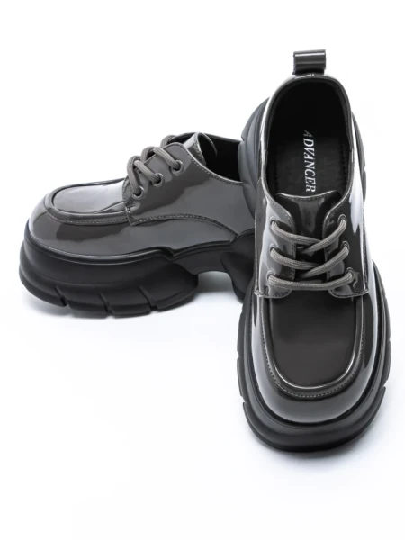 Pantofi Casual Dama din piele naturala TP191-2 GREY | ADVANCER