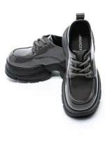 Pantofi Casual Dama din piele naturala TP191-2 GREY | ADVANCER