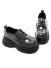 Pantofi Casual Dama din piele naturala TP191-2 GREY | ADVANCER