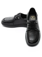 Pantofi Casual Dama din piele naturala KM327 BLACK | FORMAZIONE