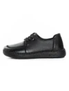 Pantofi Casual Dama din piele naturala KM327 BLACK | FORMAZIONE