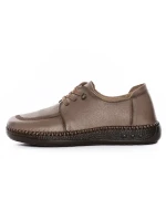 Pantofi Casual Dama din piele naturala KM327 APRICOT | FORMAZIONE