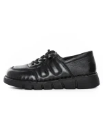 Pantofi Casual Dama din piele naturala KM2583 BLACK | FORMAZIONE