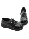 Pantofi Casual Dama din piele naturala KM2583 BLACK | FORMAZIONE