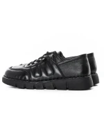 Pantofi Casual Dama din piele naturala KM2583 BLACK | FORMAZIONE