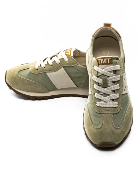Pantofi Sport Dama din piele naturala KM7731 GREEN | FRANCO GERARDO