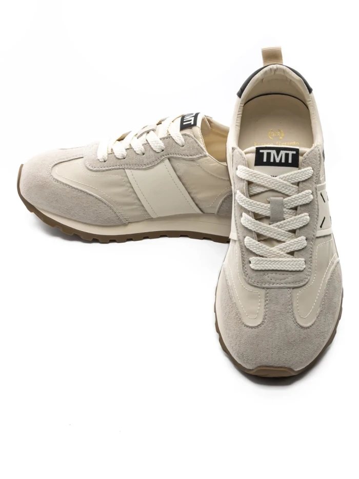 Pantofi Sport Dama din piele naturala KM7731 CREAM | FRANCO GERARDO