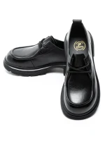 Pantofi Casual Dama din piele naturala KM6716 BLACK | FORMAZIONE