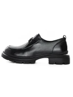 Pantofi Casual Dama din piele naturala KM6716 BLACK | FORMAZIONE