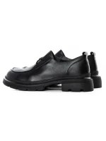 Pantofi Casual Dama din piele naturala KM6716 BLACK | FORMAZIONE