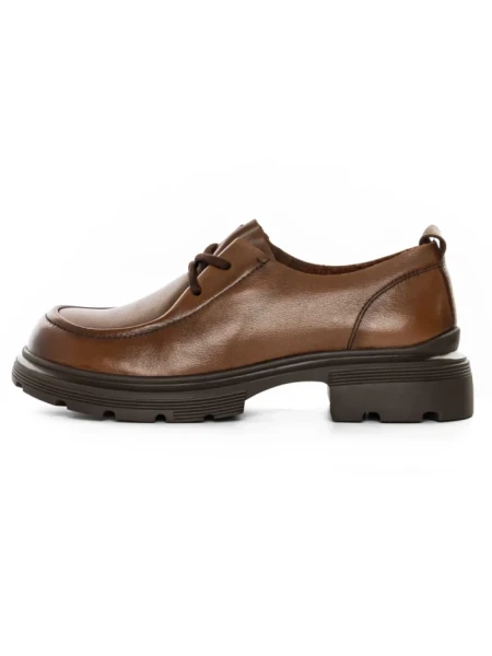 Pantofi Casual Dama din piele naturala KM6716 BROWN | FORMAZIONE