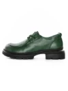 Pantofi Casual Dama din piele naturala KM6716 GREEN | FORMAZIONE