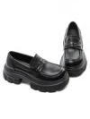 Pantofi Casual Dama din piele naturala KM1605 BLACK | FORMAZIONE