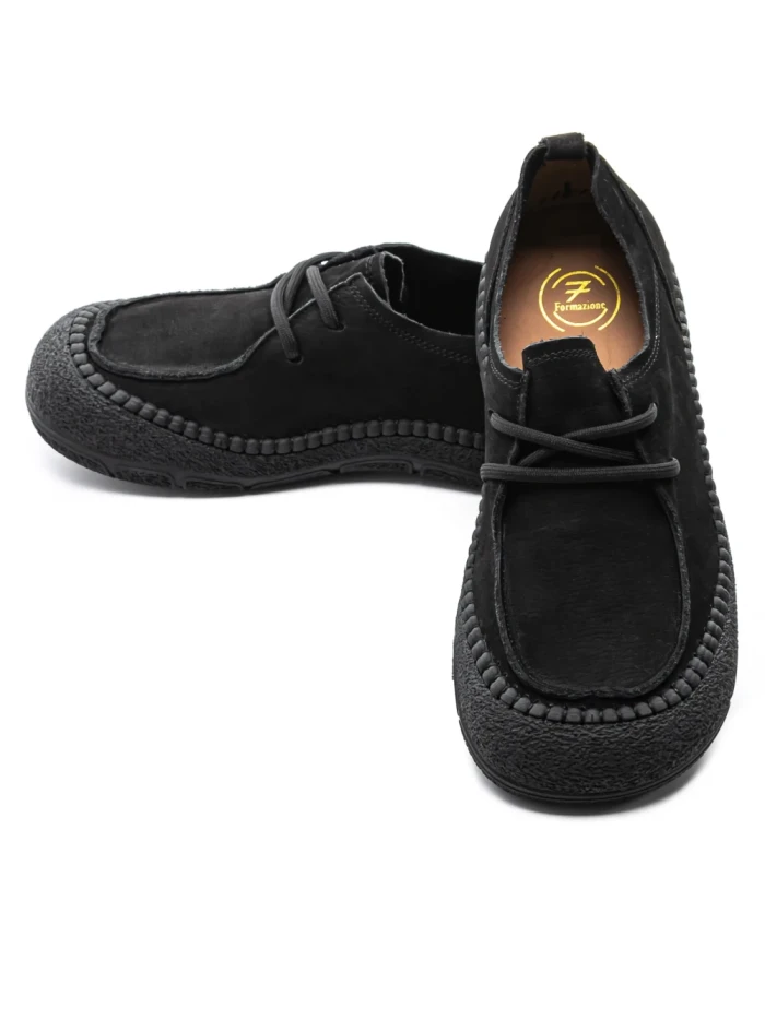 Pantofi Casual Dama din piele naturala KM5169 BLACK | FORMAZIONE