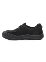 Pantofi Casual Dama din piele naturala KM5169 BLACK | FORMAZIONE