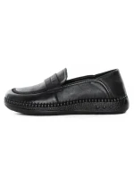 Pantofi Casual Dama din piele naturala KM329 BLACK | FORMAZIONE