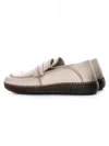 Pantofi Casual Dama din piele naturala KM329 CREAM | FORMAZIONE
