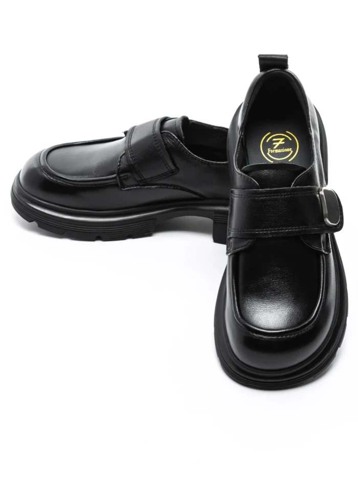 Pantofi Casual Dama din piele naturala KM6715 BLACK | FORMAZIONE