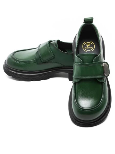 Pantofi Casual Dama din piele naturala KM6715 GREEN | FORMAZIONE