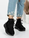 Ghete Dama din piele naturala 5SZ8 BLACK | PANTOFUL