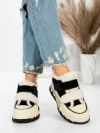 Ghete Dama din piele naturala 5W53 BLACK | PANTOFUL