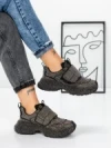 Sneakers Dama 5WL96 BLACK-GUNCOLOR | MEI