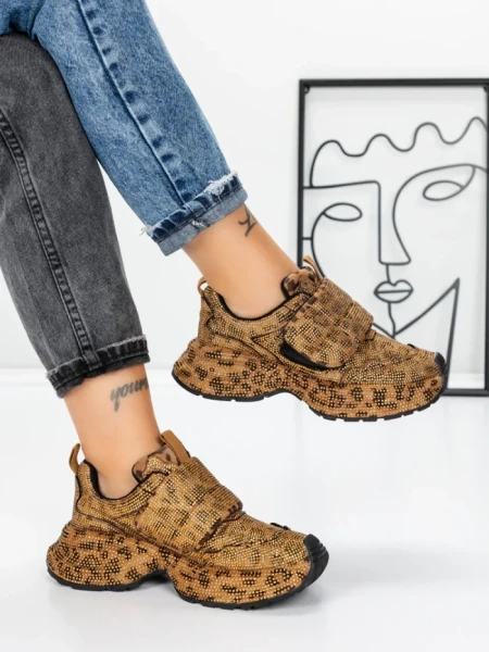 Sneakers Dama 5WL96 LEOPARD PRINT | MEI
