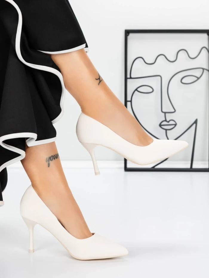 Pantofi Stiletto 3AXKK201 BEIGE | MEI