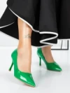 Pantofi Stiletto 3AXKK201 GREEN | MEI