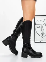 Cizme Dama 3WL15 Negru » meishop.life